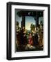 Adoration of Christ-Lorenzo di Credi-Framed Art Print