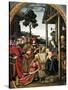Adoration of Magi, 1476-Pietro Perugino-Stretched Canvas