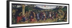 Adoration of Magi, 1499-Lorenzo Costa-Framed Premium Giclee Print