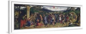 Adoration of Magi, 1499-Lorenzo Costa-Framed Premium Giclee Print