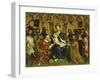 Adoration of Magi, Central Panel of Adoration of Magi Triptych, Circa 1445-Stefan Lochner-Framed Giclee Print