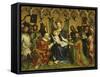 Adoration of Magi, Central Panel of Adoration of Magi Triptych, Circa 1445-Stefan Lochner-Framed Stretched Canvas