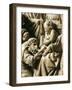 Adoration of Magi, Detail from Pulpit-Nicola Pisano-Framed Giclee Print