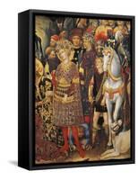 Adoration of Magi or Strozzi Altarpiece, 1423-null-Framed Stretched Canvas