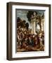 Adoration of Magi-Cesare da Sesto-Framed Giclee Print