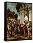 Adoration of Magi-Cesare da Sesto-Framed Stretched Canvas