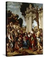 Adoration of Magi-Cesare da Sesto-Stretched Canvas