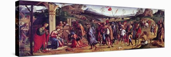 Adoration of Magi-Lorenzo Costa-Stretched Canvas