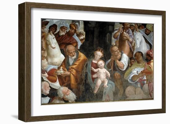 Adoration of Magi-null-Framed Giclee Print