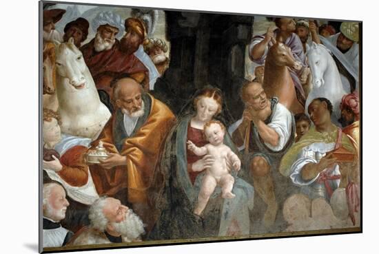 Adoration of Magi-null-Mounted Giclee Print