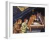 Adoration of Magi-Taddeo di Bartolo-Framed Giclee Print