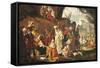 Adoration of Magi-Pieter Lastman-Framed Stretched Canvas