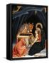 Adoration of Magi-Taddeo di Bartolo-Framed Stretched Canvas