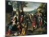 Adoration of Magi-Antonio Allegri Da Correggio-Mounted Giclee Print