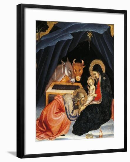 Adoration of Magi-Taddeo di Bartolo-Framed Giclee Print