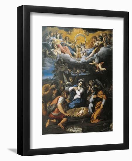 Adoration of Shepherds-Annibale Carracci-Framed Giclee Print