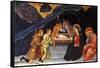 Adoration of Shepherds-Taddeo di Bartolo-Framed Stretched Canvas