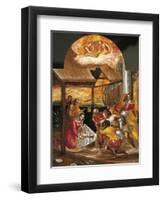 Adoration of Shepherds-El Greco-Framed Giclee Print