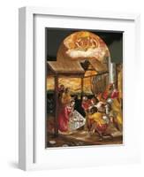 Adoration of Shepherds-El Greco-Framed Giclee Print