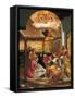 Adoration of Shepherds-El Greco-Framed Stretched Canvas