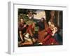 Adoration of Shepherds-Bernardino Licinio-Framed Giclee Print