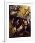 Adoration of Shepherds-Massimo Stanzione-Framed Giclee Print