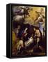 Adoration of Shepherds-Massimo Stanzione-Framed Stretched Canvas