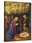 Adoration of Shepherds-Giovanni Battista Salvi da Sassoferrato-Stretched Canvas