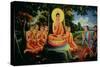 Adoration of the Buddha-null-Stretched Canvas