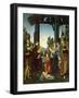 Adoration of the Child (Adorazione Del Bambino)-Lorenzo di Credi-Framed Giclee Print