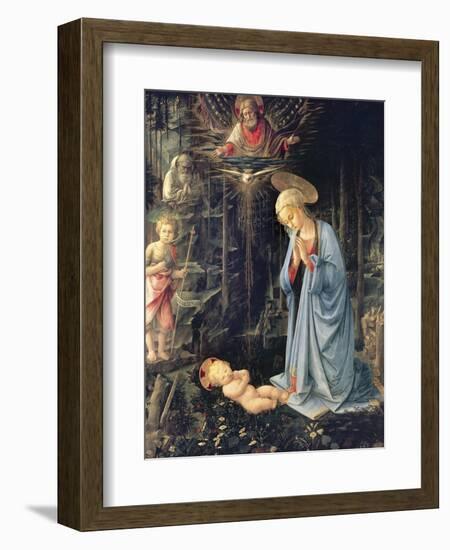 Adoration of the Child of Palazzo Medici, 1458-1460-null-Framed Giclee Print