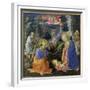 Adoration of the Child with Ss. Hilary, Jerome, Mary Magdalene and Angels-Fra Filippo Lippi-Framed Giclee Print