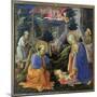 Adoration of the Child with Ss. Hilary, Jerome, Mary Magdalene and Angels-Fra Filippo Lippi-Mounted Giclee Print