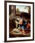 Adoration Of The Child-Antonio Allegri Da Correggio-Framed Giclee Print