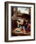 Adoration Of The Child-Antonio Allegri Da Correggio-Framed Giclee Print