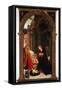 Adoration of the Child-Gerolamo Giovenone-Framed Stretched Canvas