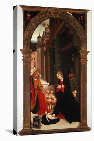 Adoration of the Child-Gerolamo Giovenone-Stretched Canvas