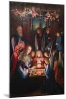 Adoration of the Christ Child-Jan Joest of Kalkar (Follower of)-Mounted Art Print