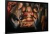 Adoration of the Christ Child-Jan Jost-Framed Art Print