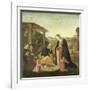 Adoration of the Christ Child-Jacopo Del Sellaio-Framed Art Print