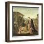 Adoration of the Christ Child-Jacopo Del Sellaio-Framed Art Print