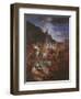 Adoration of the Golden Calf (Oil on Canvas)-Nicolas Bertin-Framed Giclee Print