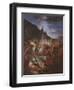 Adoration of the Golden Calf (Oil on Canvas)-Nicolas Bertin-Framed Giclee Print