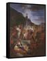 Adoration of the Golden Calf (Oil on Canvas)-Nicolas Bertin-Framed Stretched Canvas