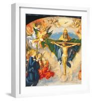 Adoration of the Holy Trinity (Landauer Altarpiece)-Albrecht Dürer-Framed Premium Giclee Print