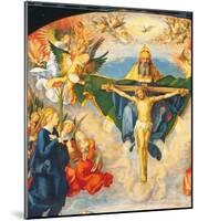 Adoration of the Holy Trinity (Landauer Altarpiece)-Albrecht Dürer-Mounted Premium Giclee Print