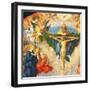 Adoration of the Holy Trinity (Landauer Altarpiece)-Albrecht Dürer-Framed Art Print