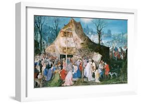 Adoration of the Kings, 1598-Jan Brueghel the Elder-Framed Giclee Print