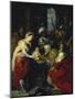 Adoration of the Kings, 17th century-Peter Paul Rubens-Mounted Giclee Print