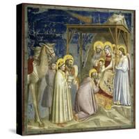 Adoration of the Kings, c.1303-10-Giotto di Bondone-Stretched Canvas
